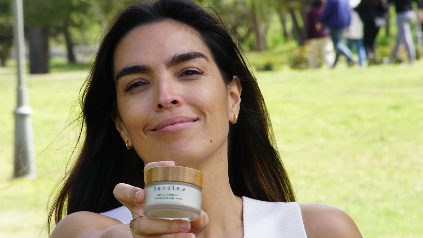 Crema Hidratante y sebo-reguladora pieles grasas-mixtas