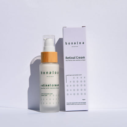 Crema retinal antimanchas y antiarrugas