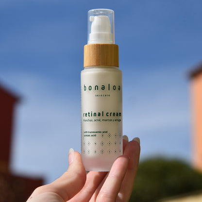 Crema retinal antimanchas y antiarrugas