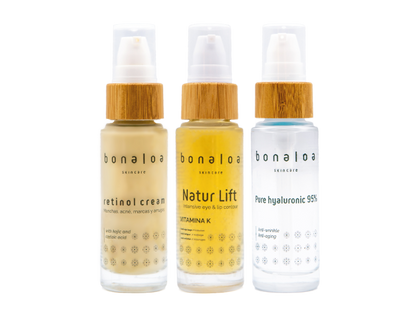 Pack premium reafirmante todo tipo de pieles con Contorno de ojos Natur lift